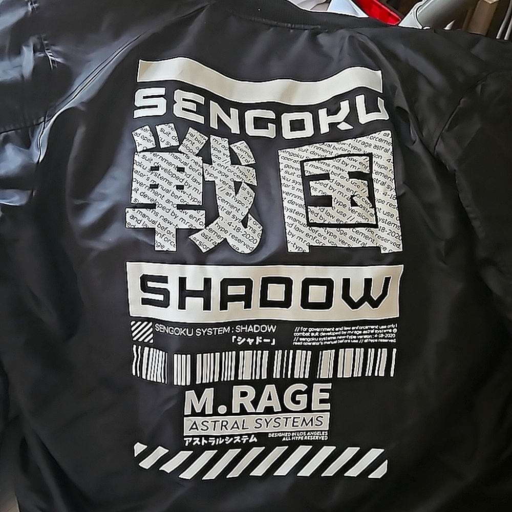 EXTRA LARGE M. RAGE MEN'S JACKET